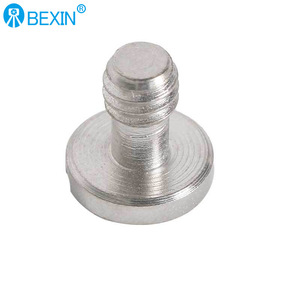 Bexin 1/4 Inch <b>Flat</b> Head <b>Screw</b> For Camera Tripod Quick Release Plate Iron Material Lightweight Design - Product Image 2