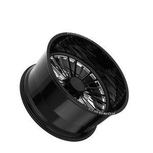 Jantes en aluminium forgé noir à fond profond 20-30 pouces 8x180 120,65 mm Haute résistance Jantes tout-terrain SRW pour GMC 2500 2024 - Product Image 1