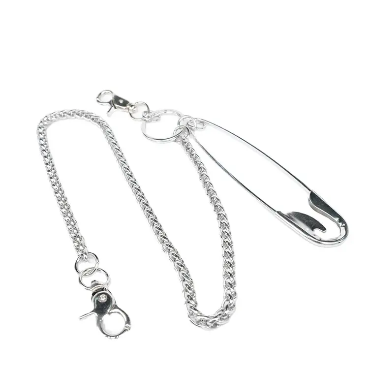Men Women Key Chain Big Ring Wallet Keychain Jeans Unisex Hip-hop Jewelry Gift for Punk Rock Metal Pants Waist Chain