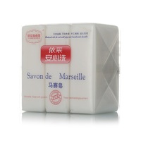 Savon de Marseille Blanchissant Ecopack 100*3 Gr Matière Première ODM/OEM Format Standard Solide Doux pour Bébé Fabriqué par l'Entreprise