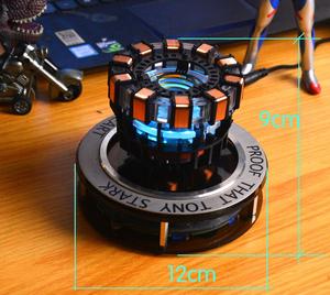 BETTER Tony Stark's Heart Ornements de bureau <span class=keywords><strong>Ark</strong></span> Reactor Model Levitable Decor - Product Image 4