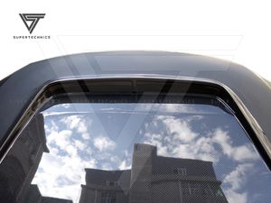 Capot de capot moteur en Fiber de carbone de style voiles noires pour Audi TT TTS MK2 - Product Image 4