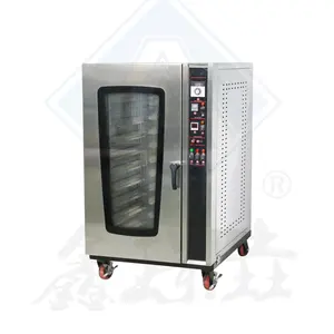 Convection Baking Oven Automatic Stainless Steel 8 trays convection oven