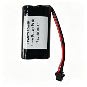 7.4v 2s 3000mah 12c 18650 लिथियम आयन बैटरी पैक के लिए SM-3P कनेक्टर 68.5 एक्स 18.7 एक्स 36.7 मिमी खिलौना कार नावों के लिए - Product Image 3