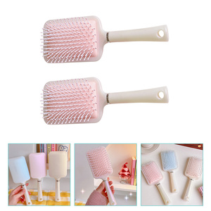 Cepillo Desenredante Antiestático de Plástico con Cojín de Aire Estilo Ins para Masaje Capilar, Venta al por Mayor para Niñas - Product Image 3