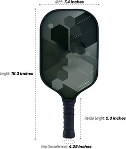 Pickleball Paddle-paletas profesionales de fibra de carbono T700 Tiny, paletas prémium de fibra de carbono, aprobado por USAPA - Product Image 6
