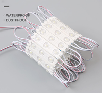 Module LED miniature SMD 12V 3 lumières pour enseigne, lentille 1,5W, injection de boîtier, modules LED 2835, Chine