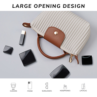 NOHOO 2025 nouveautés populaire coton tissu ombre sac à bandoulière pour femmes dames filles