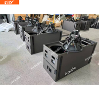 KS28 Subwoofer passif professionnel double 18 pouces Line Array avec logo OEM pour concerts, scènes, spectacles et événements en extérieur