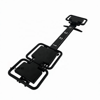 ROARFIT Microformer # 3 plateformes arrière durables, portables et réglables en aluminium pour studio de Pilates
