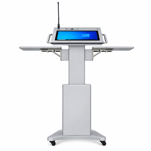 Podio Digital Inteligente con Pantalla Táctil, <span class=keywords><strong>Atril</strong></span> Multimedia Interactivo para Profesores, Podio para Aulas, Universidades y Conferencias - Product Image 1