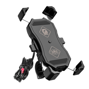 Supporto Impermeabile per Telefono <span class=keywords><strong>da</strong></span> <span class=keywords><strong>Moto</strong></span>/Scooter/E-Bike 12V-90V con Caricatore Wireless e USB - Product Image 5