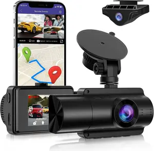 كاميرا سيارة ثنائية العدسة للسيارة GPS WiFi 4K 2K