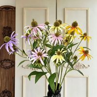 Fleur artificielle en forme de cône de pin, de haute qualité, vente en gros directe d'usine, pour la décoration intérieure