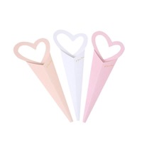 Boîte à fleurs unique classique et intemporelle pour la Saint-Valentin, avec logo personnalisé OEM pour les petites entreprises, boîte à roses créative et portable CMYK