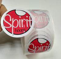 Autocollant rond personnalisé avec logo, impression d'étiquettes, étiquette en vinyle imperméable pour l'emballage