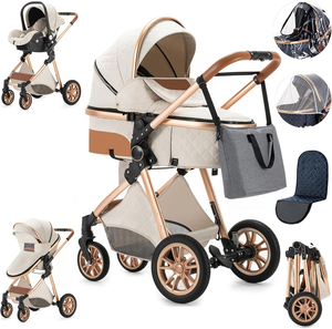 2025 Venta caliente nuevo <span class=keywords><strong>cochecito</strong></span> de bebé de Diseño Seguro y <span class=keywords><strong>moderno</strong></span> con <span class=keywords><strong>cochecito</strong></span> de bebé 3 en 1 <span class=keywords><strong>cochecito</strong></span> de bebé ligero fácil de plegar - Product Image 4