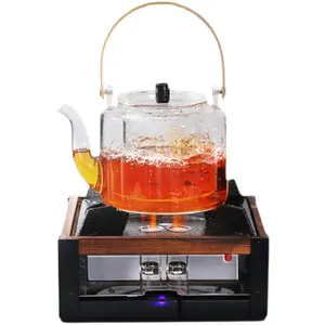 2022 חדש בית אלכוהול תנור גז תנור כיס פיקניק בישול גז צורב חיצוני נייד מיני תה משרד תה סט