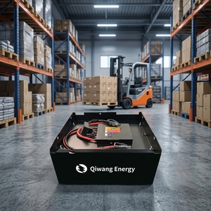 Aanpasbare 24V/48V/72V/80V oplaadbare lithium-ion elektrische heftruckbatterijpakketten kunnen loodzuurbatterijen vervangen. - Product Image 1