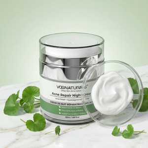 Crème de Jour et de Nuit OEM à la Centella Asiatica, Soins Coréens à l'<span class=keywords><strong>Acide</strong></span> <span class=keywords><strong>Salicylique</strong></span> Apaisant et Hydratant pour la <span class=keywords><strong>Peau</strong></span> - Product Image 2