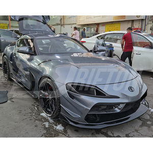 กันชนหน้าไฟเบอร์กลาสทรง ING ใหม่ สำหรับ MK5 A90 A91 GR ปี 2019-2024 แบบยึดติดได้ทุกประเภท - Product Image 3