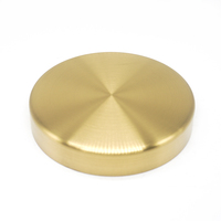 Plateau de rangement de luxe multifonctionnel en or pour ornements de bijoux Plateau rond en métal pur Plateau de rangement pour la maison