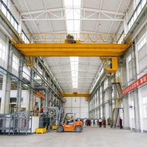 Grúa Puente de Doble Viga de Calidad Superior de 80 y 160 Toneladas para Posicionamiento de Vigas de Acero en Bahías de Fabricación, Suministro Directo de Fábrica - Product Image 2
