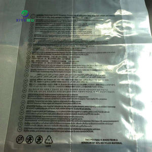 Toptan özelleştirilmiş ambalaj T Shirt şeffaf şeffaf plastik giyim <span class=keywords><strong>LDPE</strong></span> ambalaj poşetleri - Product Image 6