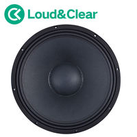 Woofer de Ferrita de 18 Pulgadas, Bobina de Voz de 4 Pulgadas, 800W AES, 8ohm, 97dB, Altavoz Profesional para Subwoofer, Sistema de Sonido para DJ