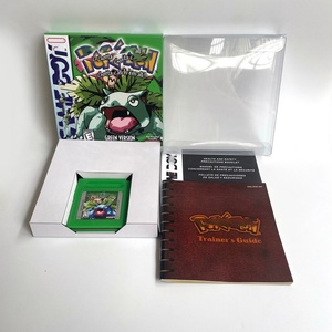 Top Quality Blue Gold Red Silver Yellow Crystal New Design Holographic Metallic Foil Finish <b>Game</b> Manual Box for Gbc - Product Image 5