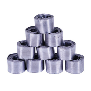 Fishing Lead Sinker <b>Sheets</b> 0.6-1.5mm High Density Electrolytic Lead Rolls For Platform Fishing Tackle Accessories - Product Image 2