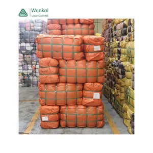 CwanCkai 2023 New Designs Mixed Colors Used Clothes Bales, Cheap Mixed Sizes Bulks Brand New Bales Clothes Used Branded Clothes