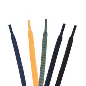 Tirador de Cordones de Zapatos, 100% Poliéster, Cuerda Trenzada, Hilo de Macramé, Logotipo Personalizado Impreso, Recubierto, Plano, para Prendas de Vestir, Impermeable - Product Image 5