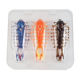 Leurre de pêche souple 8,2 cm 7g 3 pièces/boîte, 6 couleurs, appâts souples bioniques en TPE, appât artificiel souple, leurre nageur, appât souple concombre de mer - Product Image 3