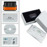 Herramienta de diagnóstico Vgate ICar2 ELM327 Wifi/BT OBD2 para IOS IPhone/Android/PC Icar 2 Wifi ELM 327 OBDII lector de código