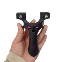 Slingshot en résine avec accessoires en bande de caoutchouc pour la pratique du tir en plein air et les sports de chasse