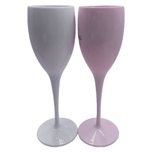 Flûtes à <span class=keywords><strong>champagne</strong></span> en plastique bon marché flûte à <span class=keywords><strong>champagne</strong></span> blanche en acrylique <span class=keywords><strong>jetable</strong></span> en plastique réutilisable - Product Image 2