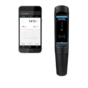 Medidor de Conductividad Bluetooth SCITEK de 10μS/cm a 20mS/cm ±0.5% F.S. Precisión de 1 a 3 puntos, bloqueo automático del punto final para laboratorio - Product Image 1