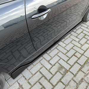 Mini Cooper JCW F66 F67 Side Skirts ABS Piano Black Carbon Fiber Texture Body Kit 2024+ - Product Image 3