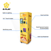 Distributeur automatique de pop-corn Eplay Factory, style européen, à monnayeur, libre-service, pour usage commercial