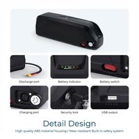 Batterie lithium-ion 52V 17,5Ah pour vélo électrique/trottinette 1800W, étanche IP65, cellules de qualité A, kit de remplacement