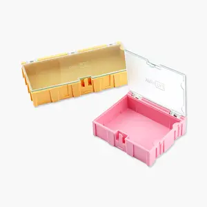 Outils en plastique mini smd boîte de stockage de composants