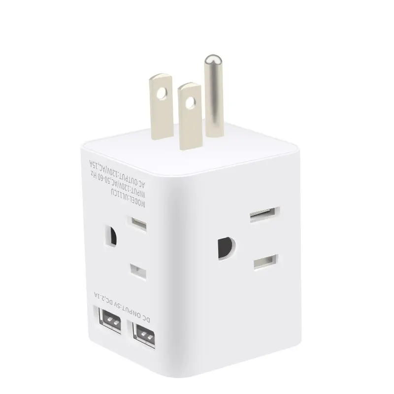 Wonplug nuove idee di prodotto 2023 US CA presa di estensione Wireless presa di corrente presa a muro presa USB calda adattatore da viaggio presa a muro