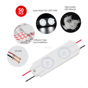 โมดูลไฟ LED แบบฉีดกันน้ำ 2leds 2835 สำหรับป้ายไฟตัวอักษรช่องสัญญาณและกล่องไฟ - Product Image 3