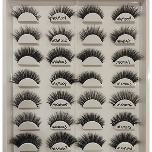 Muting False Eye Lashes Mink Vendor 25Mm Eyelashes Private Label 25Mm 3D Mink Eyelash And Boxes - Product Image 4