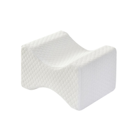 Almohada Ortopédica de Espuma Viscoelástica para Rodillas, Agradable al Tacto, con Funda de Malla Desmontable con Cierre para Dormir en la Cama, Soporte para Piernas y Cadera