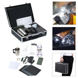 <span class=keywords><strong>PRECIO</strong></span> DE FÁBRICA Kit de Restauración Automotriz para <span class=keywords><strong>Faros</strong></span> Delanteros de 800 ml, Polímero Líquido de Reparación Rápida, Antiempañamiento, Alto Brillo - Product Image 3