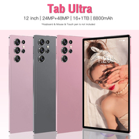 Tablette professionnelle économique Tab Ultra 11 pouces AMOLED 120Hz 16 Go 1 To 108MP Caméra Stylet Clavier 8000 mAh 5G pour le bureau
