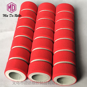 Mai Da Rubber <b>Foaming</b> Tube NBR EVA Anti-Slip Fishing Rod Handle Cover 6mm Wall <b>Thickness</b> 0.3m Length Red Two-Color - Product Image 1