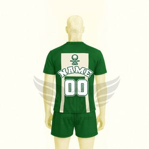 Conjunto de Fútbol Personalizado 2026 para Aficionados de Arabia Saudita, Camiseta y Pantalones Cortos Verdes, Equipación de Alta Calidad - Product Image 4